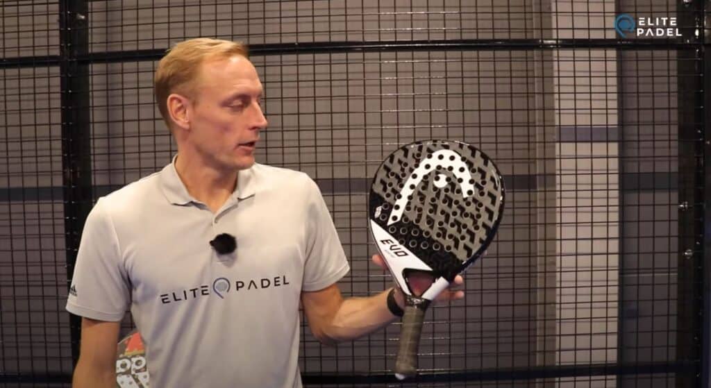 Micke trying out the Head Evo Sanyo on our youtube channel