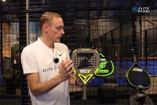 Micke at Elitepadel reviewing the Set Leopard