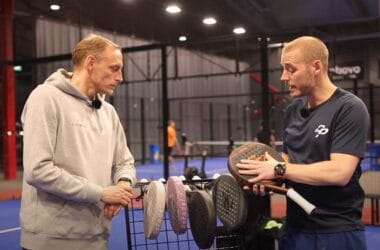 Micke tests the DoPadel Gemini